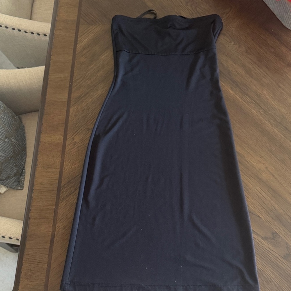 Guess Black Strapless Dress